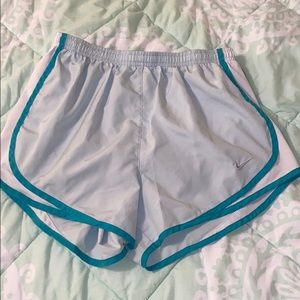 light blue dry fit nike shorts